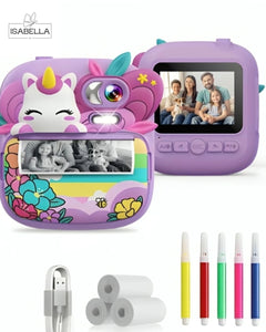 CÁMARA INSTANTÁNEA CON IMPRESIÓN TÉRMICA PARA NIÑOS